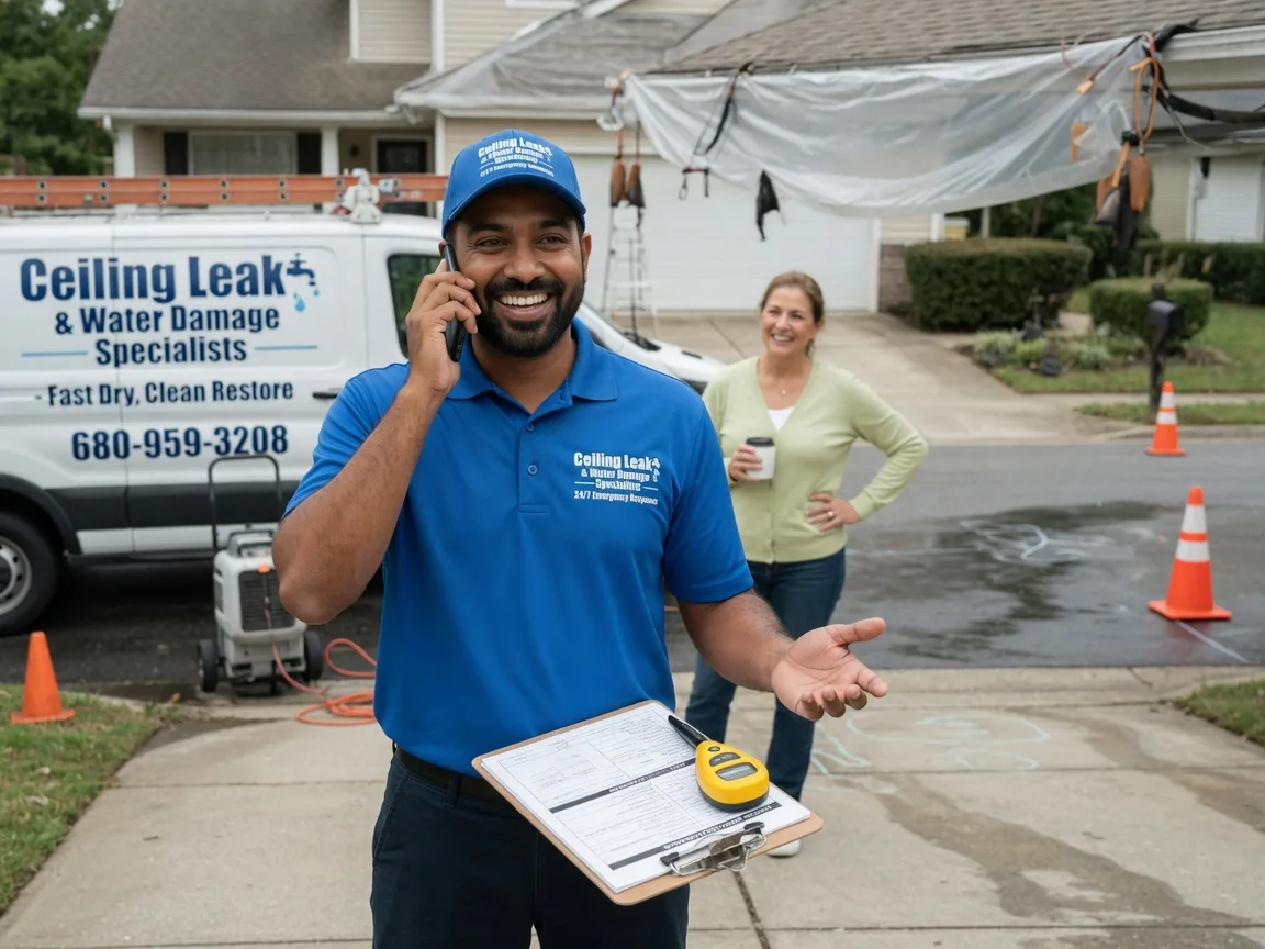 Ceiling Leak Cleanup Dover, NC FAQs