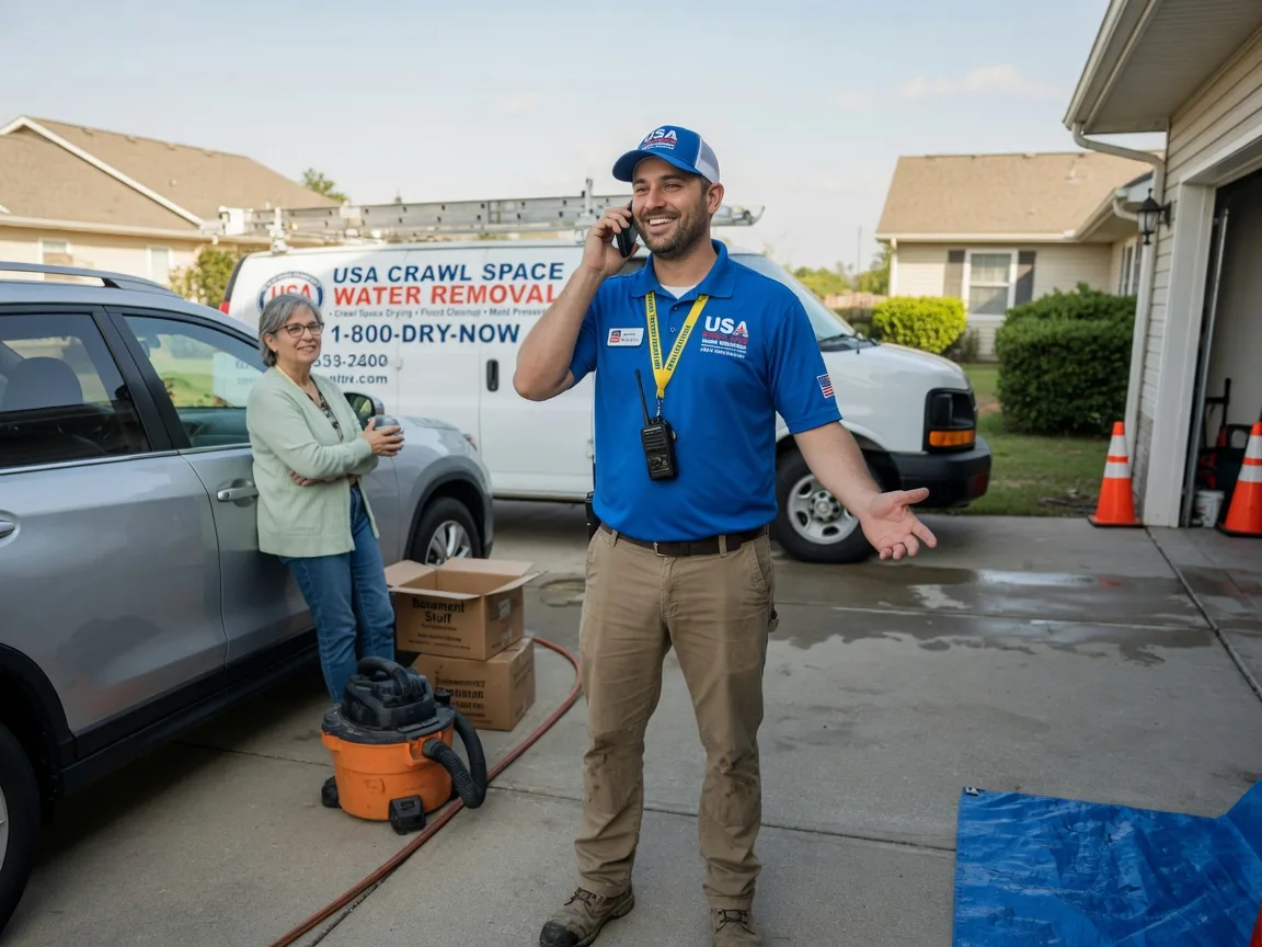 Crawl Space Water Removal Dover, NC FAQs